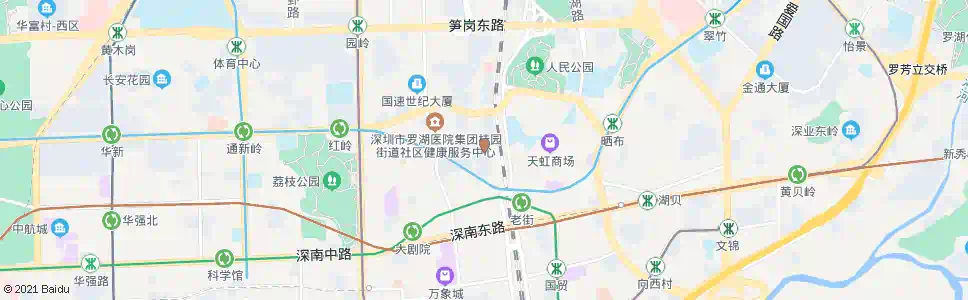 深圳红桂中学_公交站地图_深圳公交_妙搜公交查询2025