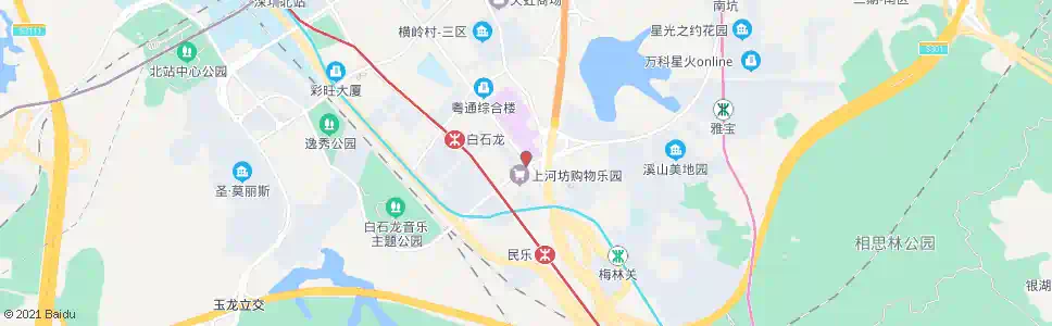 深圳梅龙路口_公交站地图_深圳公交_妙搜公交查询2025