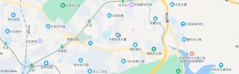 深圳南岭村幼儿园_公交站地图_深圳公交_妙搜公交查询2025