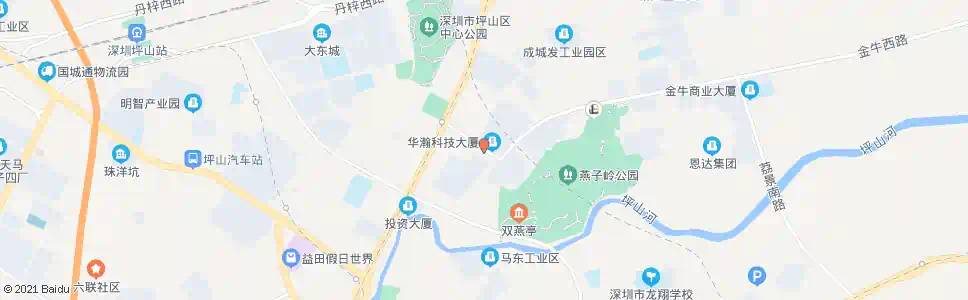 深圳坪山公安分局_公交站地图_深圳公交_妙搜公交查询2025