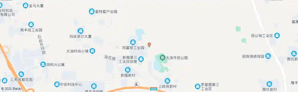 深圳宝坤工业区_公交站地图_深圳公交_妙搜公交查询2025