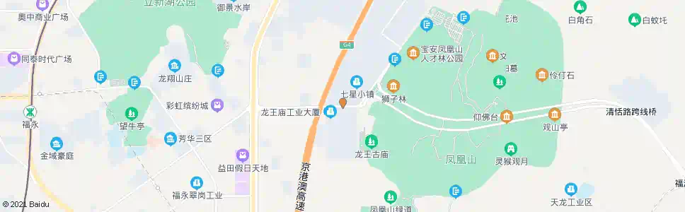深圳龙王古庙_公交站地图_深圳公交_妙搜公交查询2025