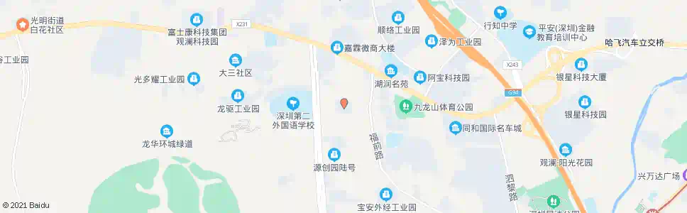 深圳溢佳工业园总站_公交站地图_深圳公交_妙搜公交查询2025