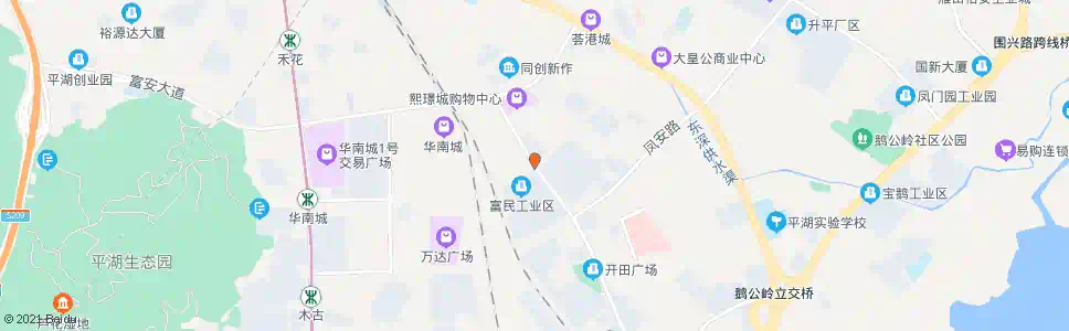 深圳富民工业区_公交站地图_深圳公交_妙搜公交查询2025