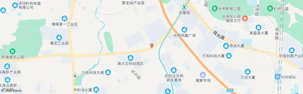 深圳华星光电_公交站地图_深圳公交_妙搜公交查询2025