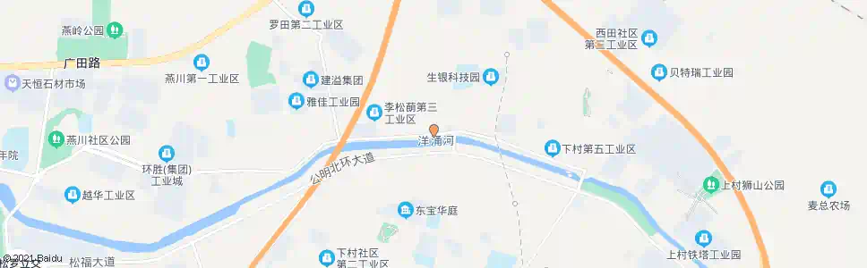 深圳李松蓢社区公园_公交站地图_深圳公交_妙搜公交查询2025