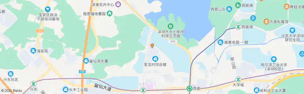 深圳官龙名苑_公交站地图_深圳公交_妙搜公交查询2025
