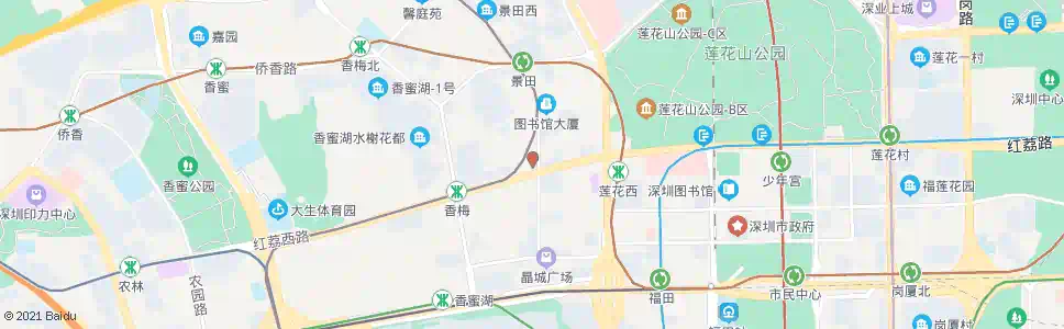 深圳鲁班大厦_公交站地图_深圳公交_妙搜公交查询2025