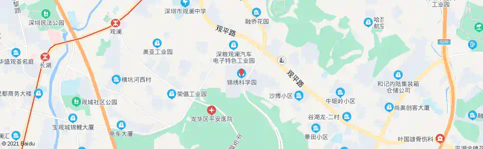 深圳锦绣科学园总站_公交站地图_深圳公交_妙搜公交查询2025