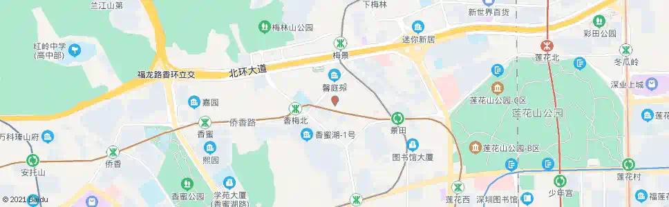 深圳天然居_公交站地图_深圳公交_妙搜公交查询2025