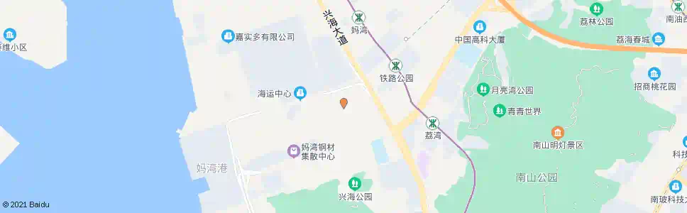 深圳西部物流总站_公交站地图_深圳公交_妙搜公交查询2025