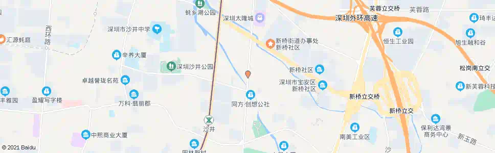 深圳新福大厦_公交站地图_深圳公交_妙搜公交查询2025