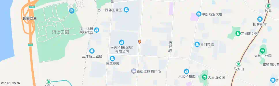 深圳兴英科技东_公交站地图_深圳公交_妙搜公交查询2025