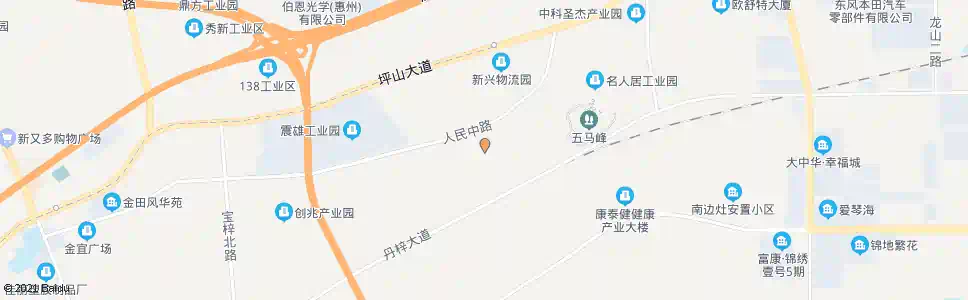 深圳龙山小区_公交站地图_深圳公交_妙搜公交查询2025