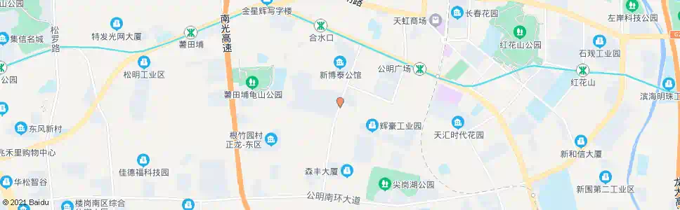 深圳马山头_公交站地图_深圳公交_妙搜公交查询2025