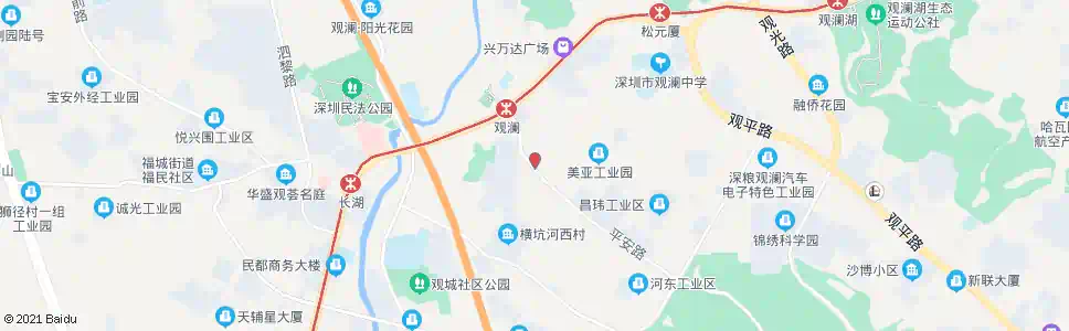 深圳石角头山_公交站地图_深圳公交_妙搜公交查询2025