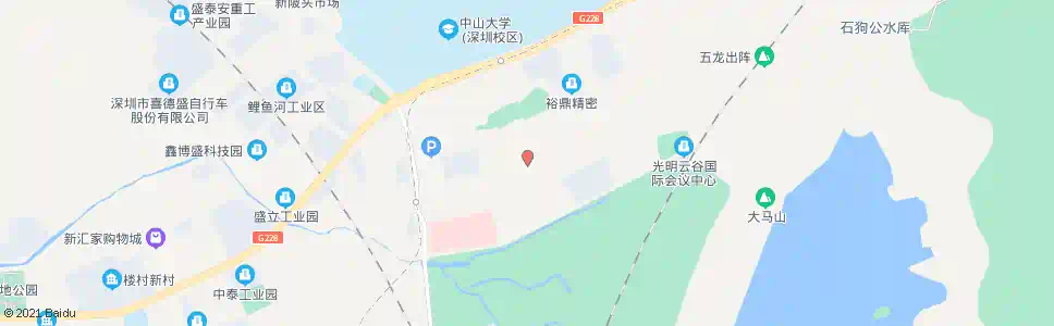 深圳石介头市场_公交站地图_深圳公交_妙搜公交查询2025