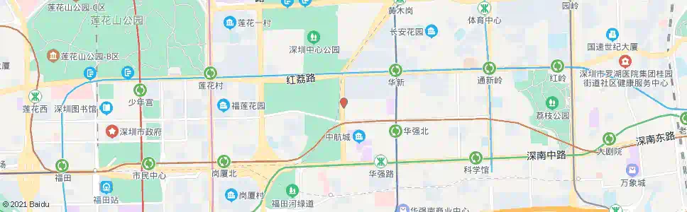 深圳华富路始发站2_公交站地图_深圳公交_妙搜公交查询2025