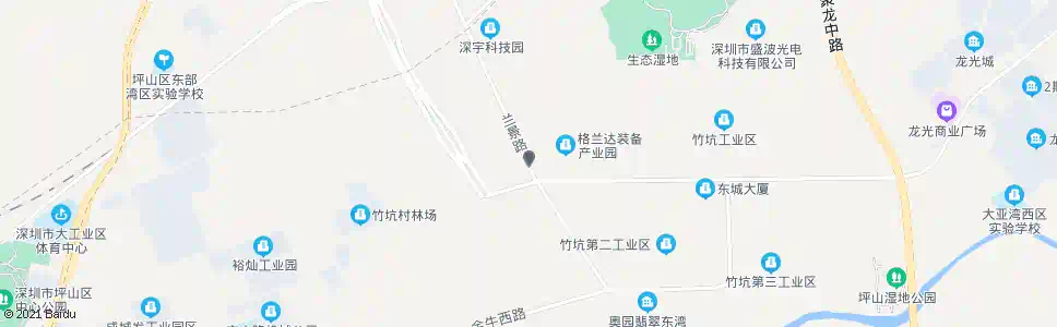 深圳福兴达工业园_公交站地图_深圳公交_妙搜公交查询2025