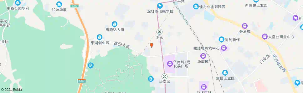 深圳广弘美居_公交站地图_深圳公交_妙搜公交查询2025