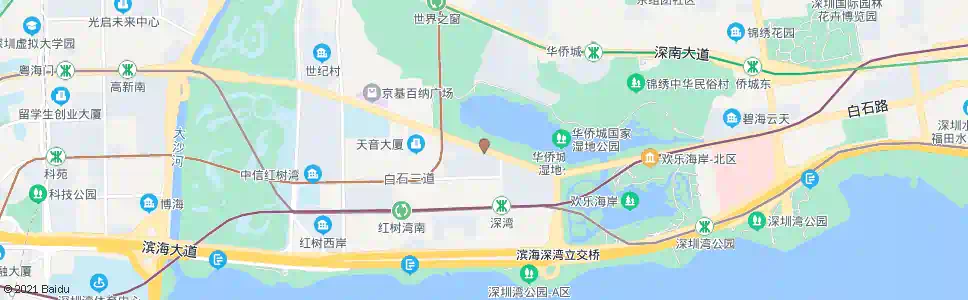 深圳瑞河耶纳北门_公交站地图_深圳公交_妙搜公交查询2025