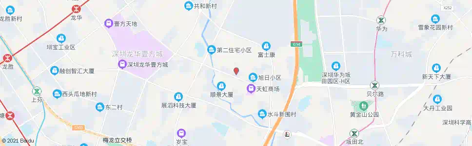 深圳天汇大厦_公交站地图_深圳公交_妙搜公交查询2025