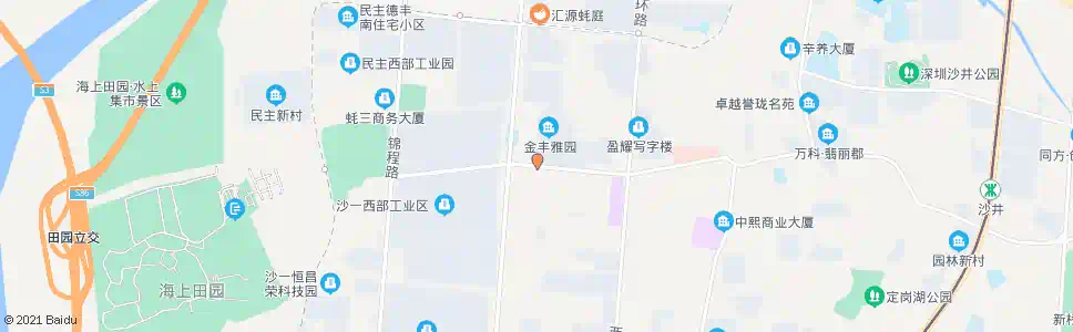 深圳联能工业区_公交站地图_深圳公交_妙搜公交查询2025