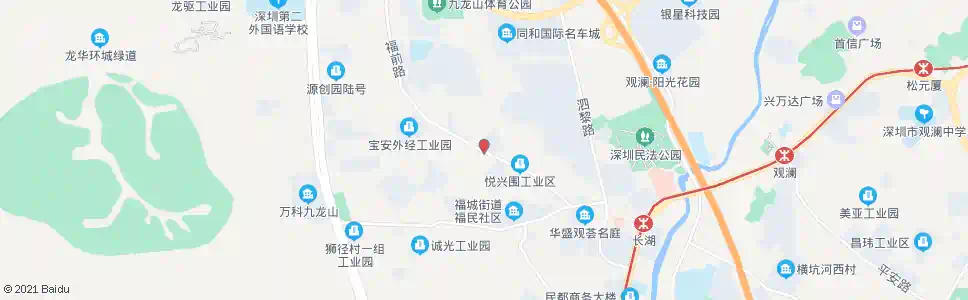 深圳悦兴围村口_公交站地图_深圳公交_妙搜公交查询2025