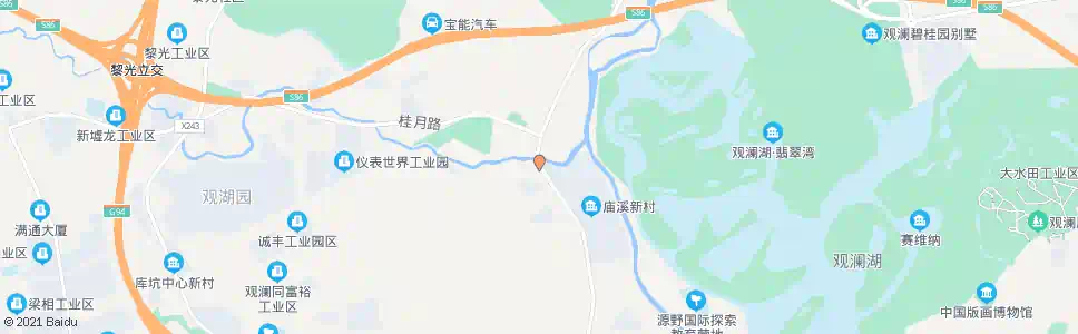 深圳桂花二市场_公交站地图_深圳公交_妙搜公交查询2025