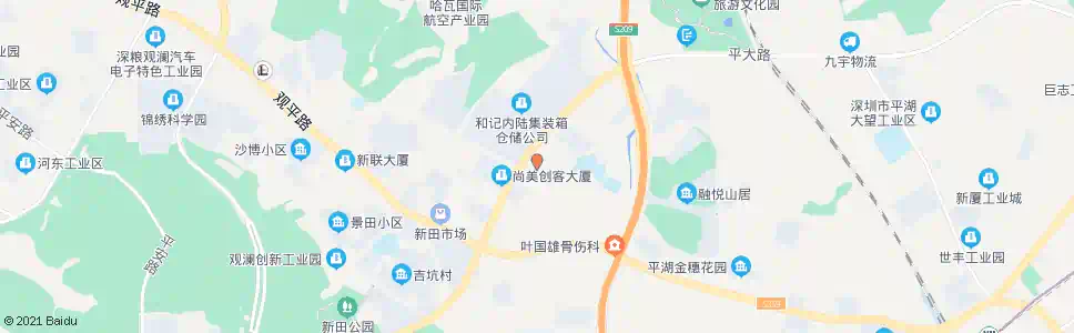 深圳新田总站_公交站地图_深圳公交_妙搜公交查询2025