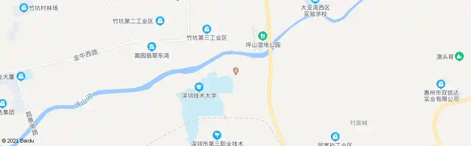 深圳马鞍岭村_公交站地图_深圳公交_妙搜公交查询2025