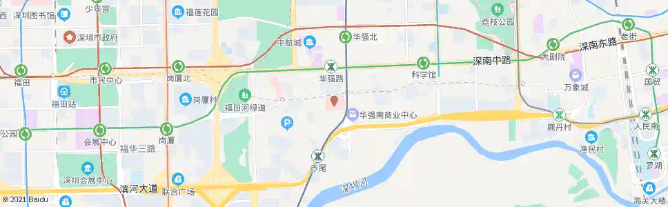 深圳中医院_公交站地图_深圳公交_妙搜公交查询2025