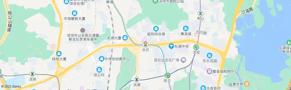深圳水贝地铁站_公交站地图_深圳公交_妙搜公交查询2025