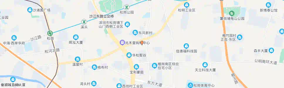 深圳松岗新汽车站_公交站地图_深圳公交_妙搜公交查询2025