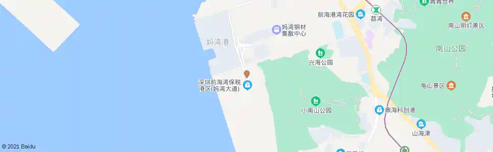 深圳保税港区_公交站地图_深圳公交_妙搜公交查询2025