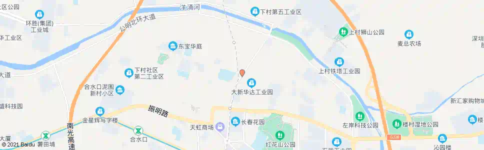 深圳上村元山_公交站地图_深圳公交_妙搜公交查询2025