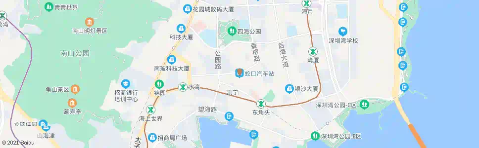 深圳蛇口汽车站_公交站地图_深圳公交_妙搜公交查询2025