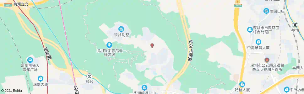 深圳银湖牌坊_公交站地图_深圳公交_妙搜公交查询2025