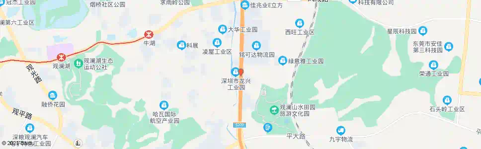 深圳兴发路口_公交站地图_深圳公交_妙搜公交查询2025
