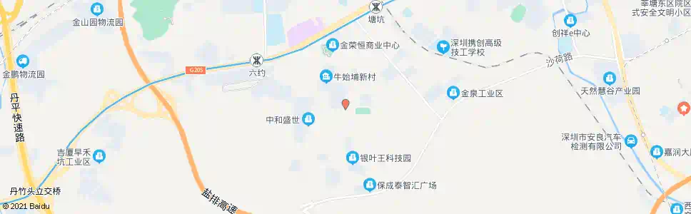 深圳大和新村_公交站地图_深圳公交_妙搜公交查询2025
