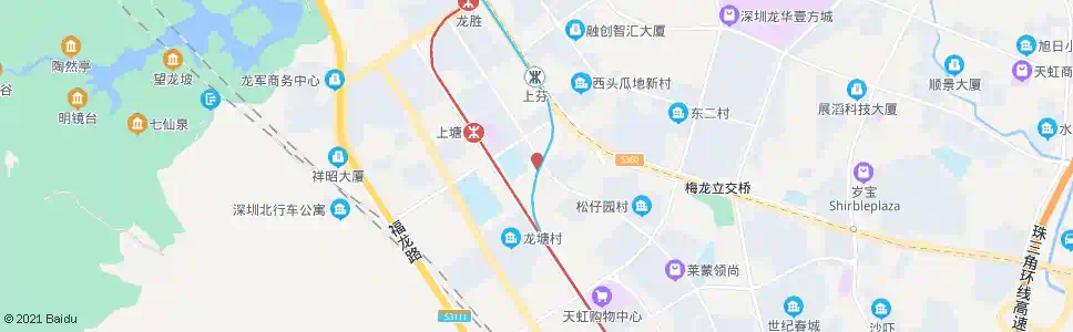 深圳上芬小学_公交站地图_深圳公交_妙搜公交查询2025