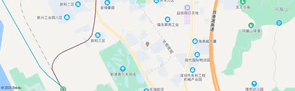 深圳咸田二区_公交站地图_深圳公交_妙搜公交查询2025