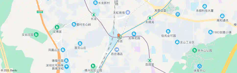 深圳布吉枢纽东广场_公交站地图_深圳公交_妙搜公交查询2025