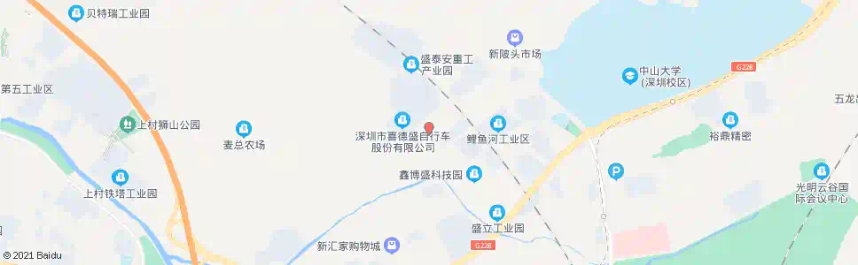 深圳腾鸿兴科技园_公交站地图_深圳公交_妙搜公交查询2025
