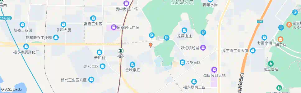 深圳立新福州大道路口_公交站地图_深圳公交_妙搜公交查询2025