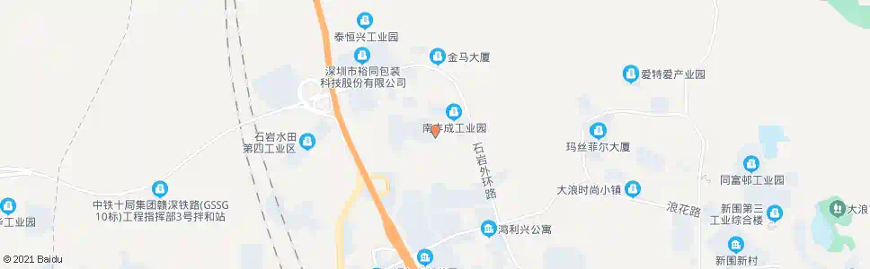 深圳久裕厂_公交站地图_深圳公交_妙搜公交查询2025