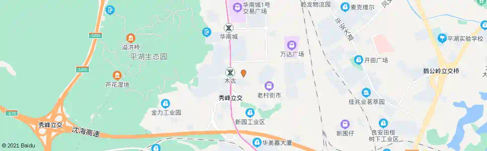 深圳新木小学_公交站地图_深圳公交_妙搜公交查询2025