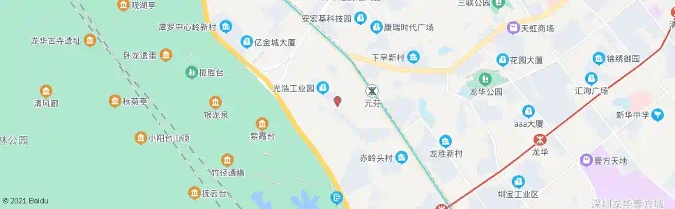 深圳光浩工业园_公交站地图_深圳公交_妙搜公交查询2025