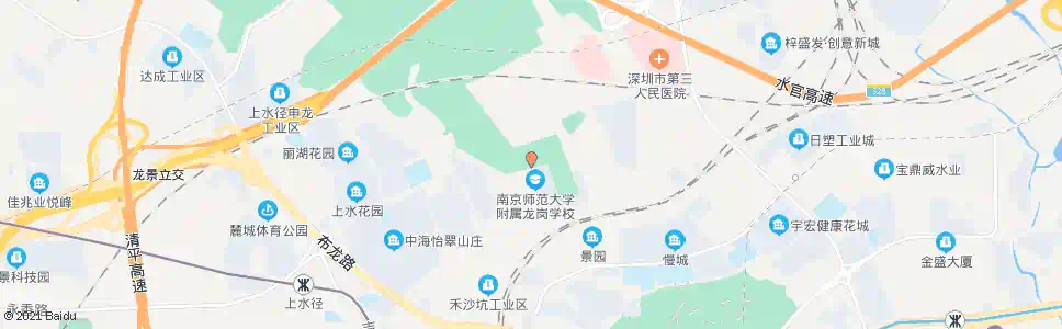 深圳中航地产_公交站地图_深圳公交_妙搜公交查询2025