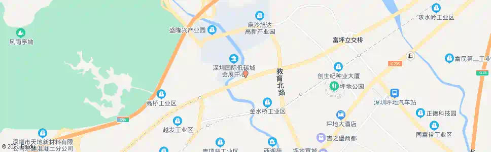深圳亚公顶(昶园)_公交站地图_深圳公交_妙搜公交查询2025